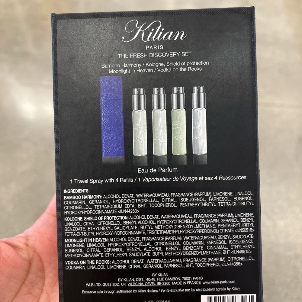 Kilian The Fresh Citrus Discovery Fragrance Set | 4 x 0.25 oz NIB